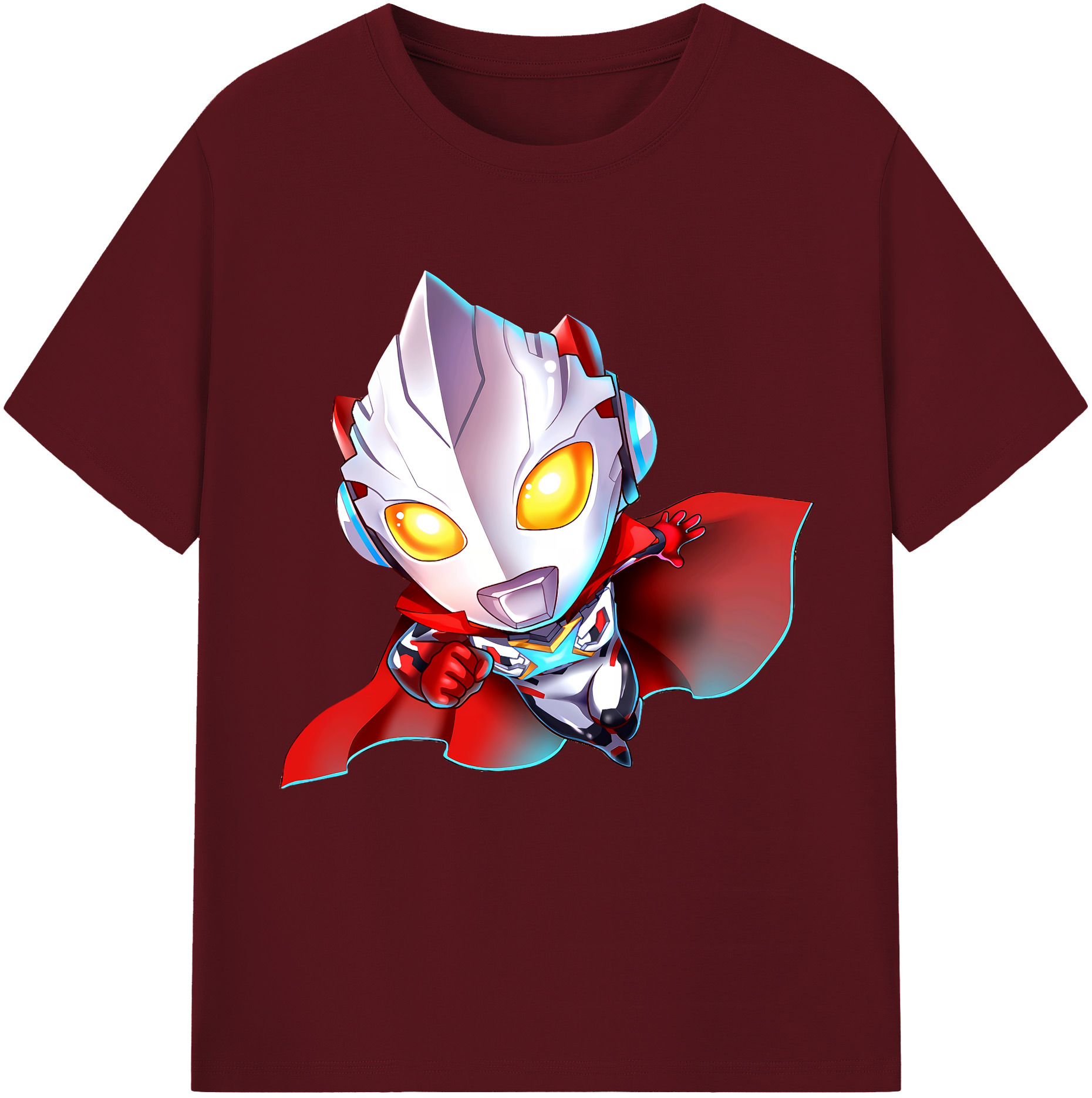 （画像用） ウルトラマン Ultraman 綿100％半袖Tシャツ（フロントプリント）